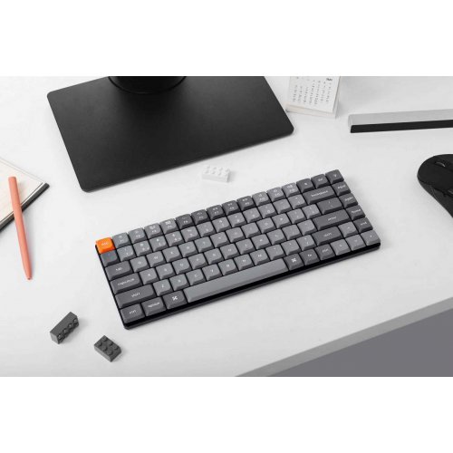 Купить Клавиатура Keychron K3 Max 84 Key White Led Gateron MX 2.0 Brown (K3M-A3-UA) Black - цена в Харькове, Киеве, Днепре, Одессе
в интернет-магазине Telemart фото