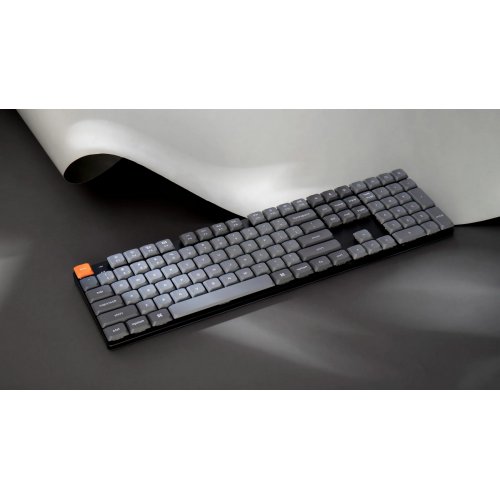 Купить Клавиатура Keychron K5 Max 104 Key RGB Hot-Swap Gateron MX 2.0 Brown (K5M-H3-UA) Black - цена в Харькове, Киеве, Днепре, Одессе
в интернет-магазине Telemart фото