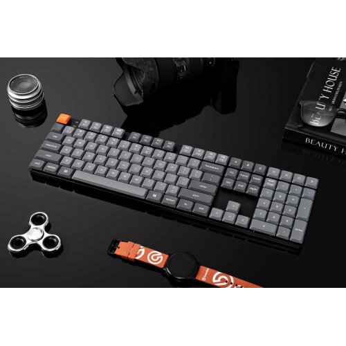 Купить Клавиатура Keychron K5 Max 104 Key RGB Hot-Swap Gateron MX 2.0 Brown (K5M-H3-UA) Black - цена в Харькове, Киеве, Днепре, Одессе
в интернет-магазине Telemart фото