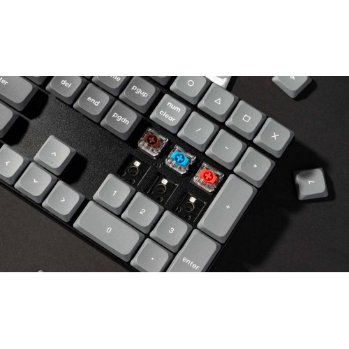 Купить Клавиатура Keychron K5 Max 104 Key RGB Hot-Swap Gateron MX 2.0 Brown (K5M-H3-UA) Black - цена в Харькове, Киеве, Днепре, Одессе
в интернет-магазине Telemart фото