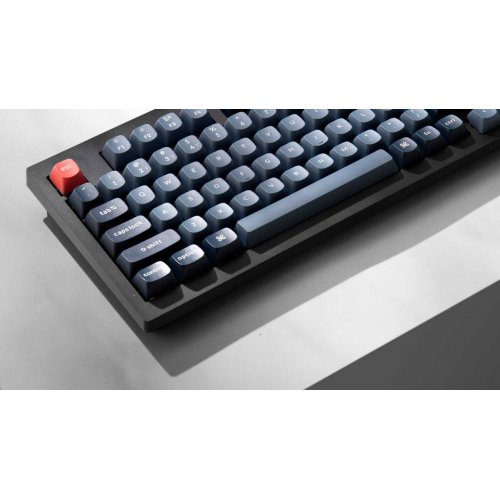 Купити Клавіатура Keychron V5 Max 100 Key RGB Hot-Swap Gateron Jupiter Banana (V5M-D4-UA) Black - ціна в Києві, Львові, Вінниці, Хмельницькому, Франківську, Україні | інтернет-магазин TELEMART.UA фото