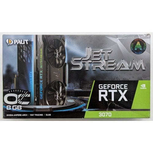 Купить Видеокарта Palit GeForce RTX 3070 JetStream OC 8192MB (NE63070T19P2-1040J) (Восстановлено продавцом, 726825) с проверкой совместимости: обзор, характеристики, цена в Киеве, Днепре, Одессе, Харькове, Украине | интернет-магазин TELEMART.UA фото