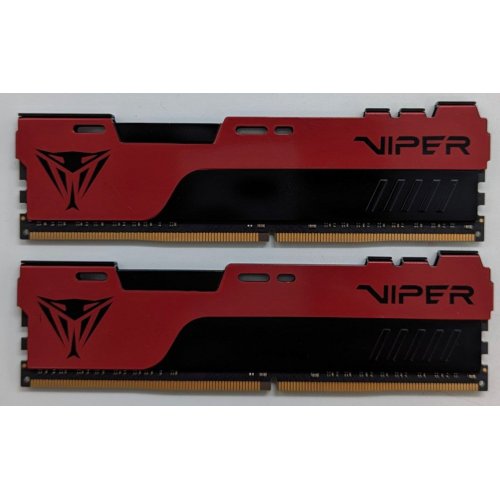 Купить Озу Patriot DDR4 16GB (2x8GB) 3200Mhz Viper Elite II (PVE2416G320C8K) (Восстановлено продавцом, 726900) с проверкой совместимости: обзор, характеристики, цена в Киеве, Днепре, Одессе, Харькове, Украине | интернет-магазин TELEMART.UA фото