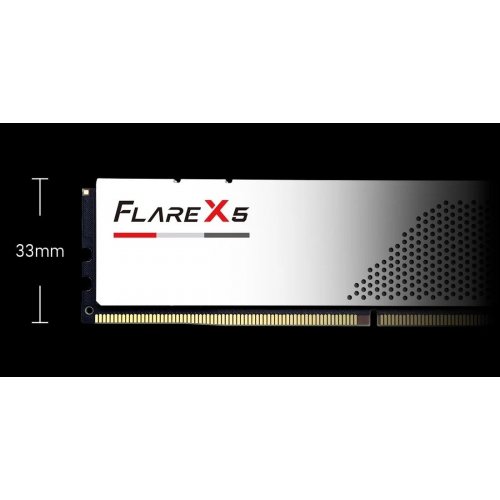 ОЗП G.Skill DDR5 48GB (2x24GB) 6000Mhz Flare X5 White (F5-6000J3036F24GX2-FX5W) купити з перевіркою сумісності: огляд, характеристики, ціна у Києві, Львові, Вінниці, Хмельницькому, Івано-Франківську, Україні | інтернет-магазин TELEMART.UA фото