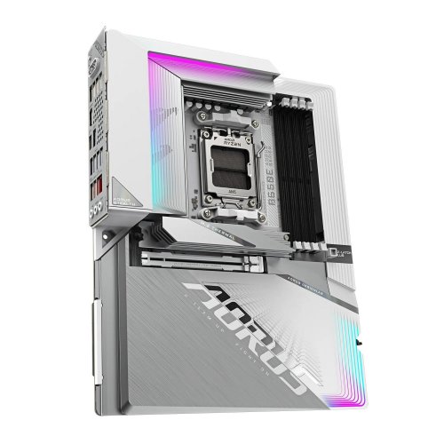 Купить Уценка материнская плата Gigabyte B650E AORUS STEALTH ICE (sAM5, AMD B650) (Следы установки, 727163) с проверкой совместимости: обзор, характеристики, цена в Киеве, Днепре, Одессе, Харькове, Украине | интернет-магазин TELEMART.UA фото