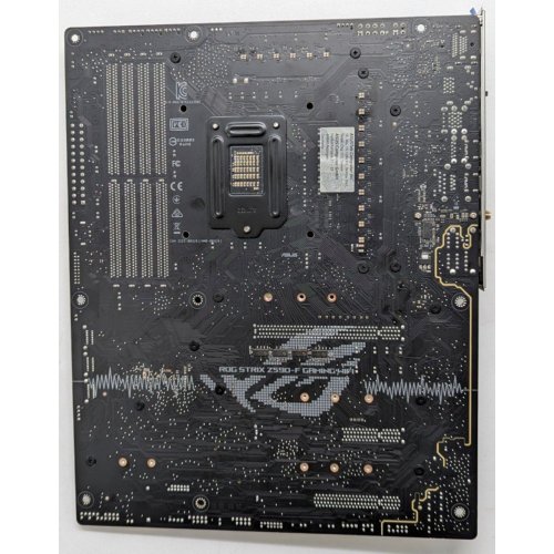 Материнська плата Asus ROG STRIX Z590-F GAMING (WI-FI) (s1200, Intel Z590) (Відновлено продавцем, 727177) купити з перевіркою сумісності: огляд, характеристики, ціна у Києві, Львові, Вінниці, Хмельницькому, Івано-Франківську, Україні | інтернет-магазин TELEMART.UA фото