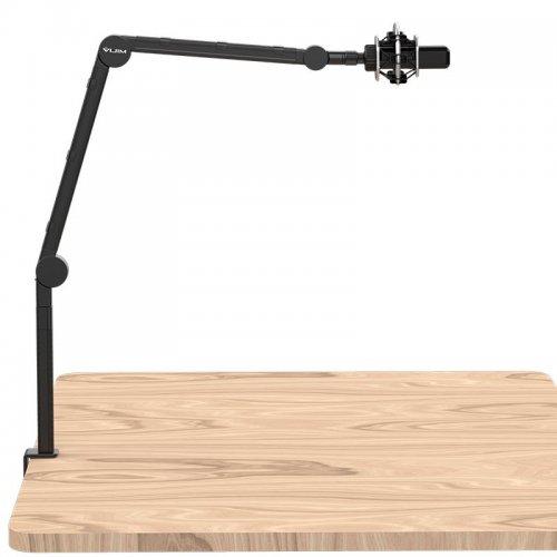 Купити Стійка-пантограф Ulanzi LS26 Low-Level Microphone Stand (LS26 2991) Black - ціна в Києві, Львові, Вінниці, Хмельницькому, Франківську, Україні | інтернет-магазин TELEMART.UA фото