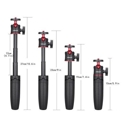 Штатив Ulanzi MT-08 Mini Portable and Adjustable Desktop Tripod (MT-08 1601) Black купить в Украине | Telemart фото