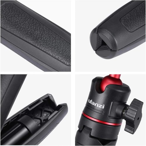 Штатив Ulanzi MT-08 Mini Portable and Adjustable Desktop Tripod (MT-08 1601) Black купить в Украине | Telemart фото