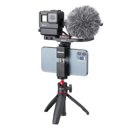 Штатив Ulanzi MT-08 Mini Portable and Adjustable Desktop Tripod (MT-08 1601) Black купить в Украине | Telemart фото