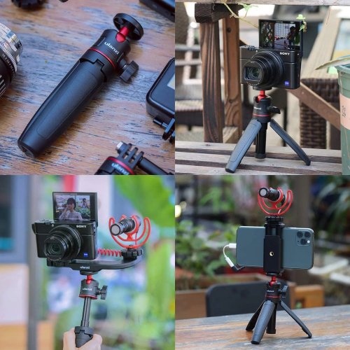 Штатив Ulanzi MT-08 Mini Portable and Adjustable Desktop Tripod (MT-08 1601) Black купить в Украине | Telemart фото
