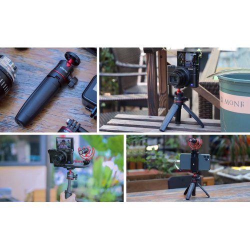 Купить Штатив Ulanzi MT-08 Mini Portable and Adjustable Desktop Tripod (MT-08 1601) Black - цена в Харькове, Киеве, Днепре, Одессе
в интернет-магазине Telemart фото