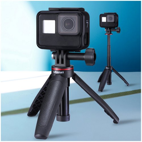 Купити Штатив Ulanzi MT-09 Mini Portable and Adjustable Desktop Tripod (MT-09 1602) Black - ціна в Києві, Львові, Вінниці, Хмельницькому, Франківську, Україні | інтернет-магазин TELEMART.UA фото