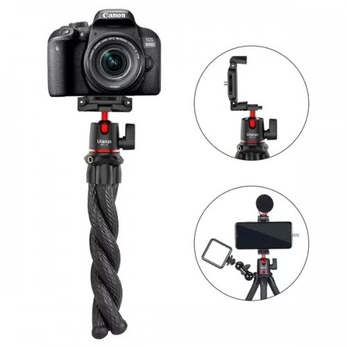 Штатив Ulanzi MT-11 Octopus Tripod for Camera & Smartphones (MT-11 1907) Black купити в Україні | Telemart фото