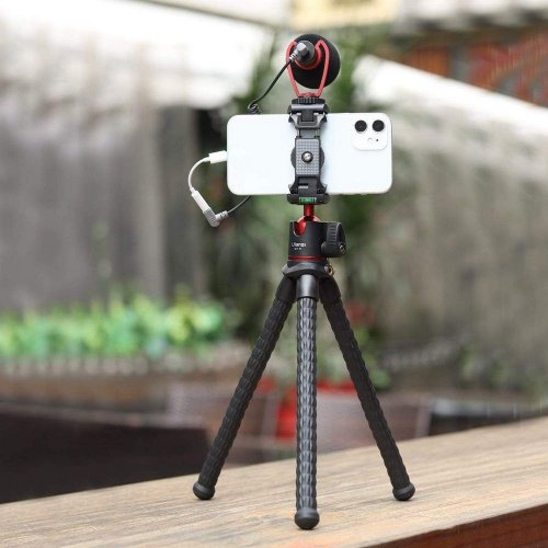 Купити Штатив Ulanzi MT-11 Octopus Tripod for Camera & Smartphones (MT-11 1907) Black - ціна в Києві, Львові, Вінниці, Хмельницькому, Франківську, Україні | інтернет-магазин TELEMART.UA фото