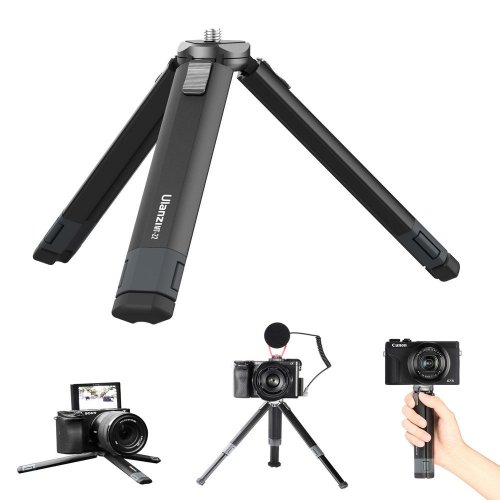 Купити Штатив Ulanzi MT-22 Metal Mini Tripod (MT-22 2315) Black - ціна в Києві, Львові, Вінниці, Хмельницькому, Франківську, Україні | інтернет-магазин TELEMART.UA фото