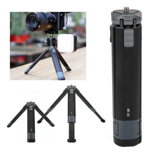 Купити Штатив Ulanzi MT-22 Metal Mini Tripod (MT-22 2315) Black - ціна в Києві, Львові, Вінниці, Хмельницькому, Франківську, Україні | інтернет-магазин TELEMART.UA фото