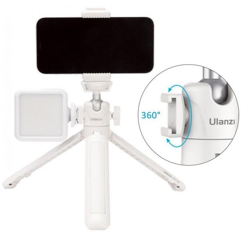 Купити Штатив Ulanzi MT-42 Extendable Desktop Tripod (MT-42 2471) White - ціна в Києві, Львові, Вінниці, Хмельницькому, Франківську, Україні | інтернет-магазин TELEMART.UA фото