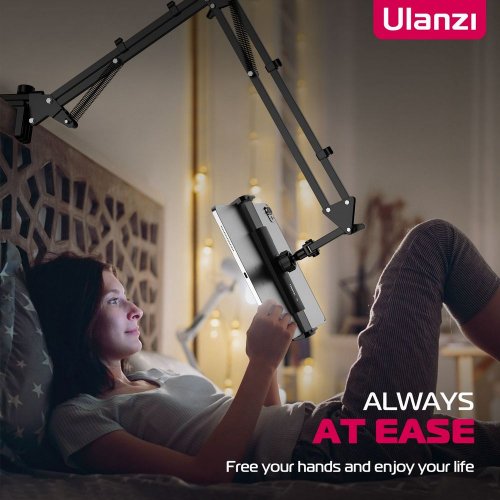 Купити Штатив Ulanzi T2 Desk Stand for Microphone/Phone/Tablet (T2 3033) Black - ціна в Києві, Львові, Вінниці, Хмельницькому, Франківську, Україні | інтернет-магазин TELEMART.UA фото