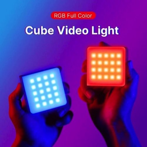 Накамерный свет Ulanzi VL49 Pro Rechargeable Mini RGB Light (VL49 RGB PRO B01001) Black купить в Украине | Telemart фото