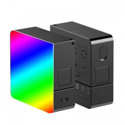 Купити Накамерне світло Ulanzi VL49 Pro Rechargeable Mini RGB Light (VL49 RGB PRO B01001) Black - ціна в Києві, Львові, Вінниці, Хмельницькому, Франківську, Україні | інтернет-магазин TELEMART.UA фото