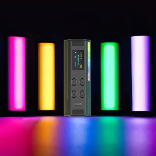 Купити Відеосвітло Ulanzi i-Light Compact Magnetic RGB LED Tube Light (i-Light 2637) Black - ціна в Києві, Львові, Вінниці, Хмельницькому, Франківську, Україні | інтернет-магазин TELEMART.UA фото