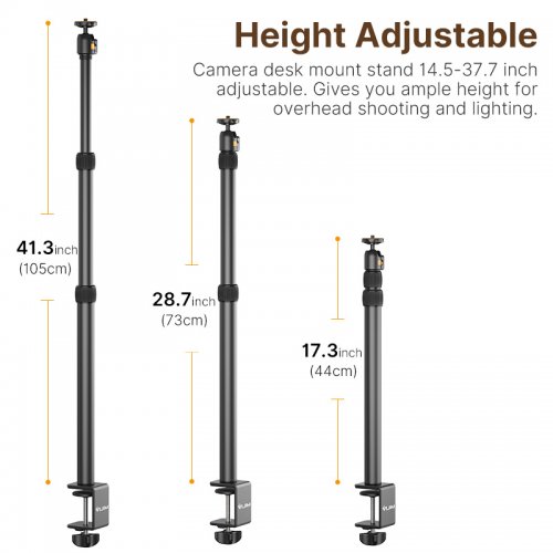 Штатив Ulanzi VIJIM LS02 Desktop Extendable Light Stand (LS02 2487) Black купить в Украине | Telemart фото