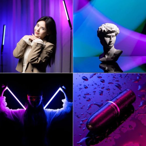 Видеосвет Ulanzi VL119 RGB Tube Light Handheld LED Video Light Wand (VL119 RGB 2907) Black купить в Украине | Telemart фото