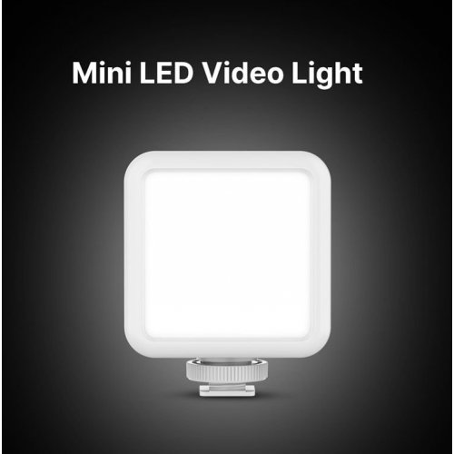 Купити Відеосвітло Ulanzi VL49 Rechargeable Mini LED Light (VL49 2215) White - ціна в Києві, Львові, Вінниці, Хмельницькому, Франківську, Україні | інтернет-магазин TELEMART.UA фото