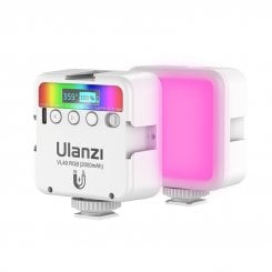 Відеосвітло Ulanzi VL49 Rechargeable Mini RGB Light (VL49 RGB 2586) White