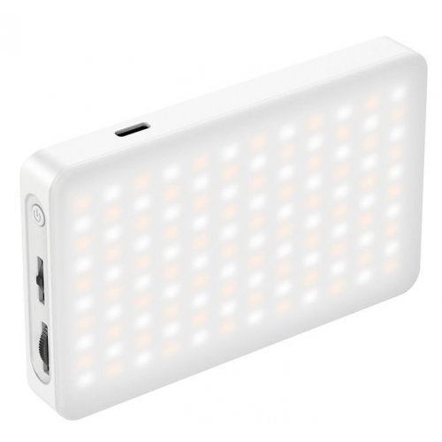 Купити Відеосвітло Ulanzi VL120 RGB Light (VL120RGB 2587) White - ціна в Києві, Львові, Вінниці, Хмельницькому, Франківську, Україні | інтернет-магазин TELEMART.UA фото