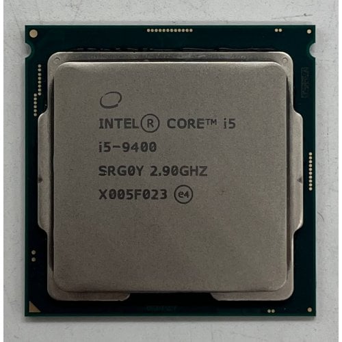 Процесор Intel Core i5-9400 2.9(4.1)GHz 9MB s1151 Tray (CM8068403358816) (Відновлено продавцем, 727956) купити з перевіркою сумісності: огляд, характеристики, ціна у Києві, Львові, Вінниці, Хмельницькому, Івано-Франківську, Україні | інтернет-магазин TELEMART.UA фото