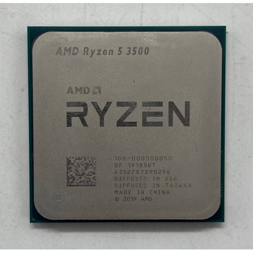 Процесор AMD Ryzen 5 3500 3.6(4.1)GHz sAM4 Tray (100-000000050) (Відновлено продавцем, 727995) купити з перевіркою сумісності: огляд, характеристики, ціна у Києві, Львові, Вінниці, Хмельницькому, Івано-Франківську, Україні | інтернет-магазин TELEMART.UA фото