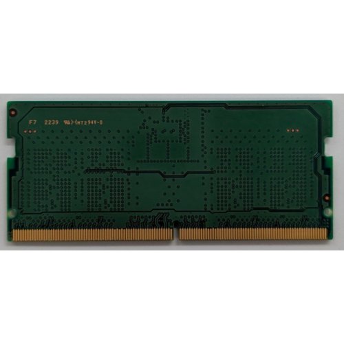 Озп Samsung SODIMM DDR5 8GB 4800Mhz (M425R1GB4BB0-CQKOL) (Відновлено продавцем, 728009) купити з перевіркою сумісності: огляд, характеристики, ціна у Києві, Львові, Вінниці, Хмельницькому, Івано-Франківську, Україні | інтернет-магазин TELEMART.UA фото