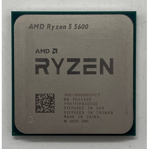 Процесор AMD Ryzen 5 5600 3.5(4.4)GHz 32MB sAM4 Tray (100-000000927) (Відновлено продавцем, 728015) купити з перевіркою сумісності: огляд, характеристики, ціна у Києві, Львові, Вінниці, Хмельницькому, Івано-Франківську, Україні | інтернет-магазин TELEMART.UA фото