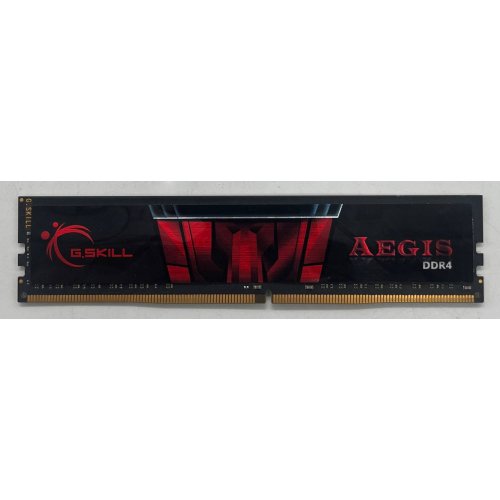 Купить Озу G.Skill DDR4 8GB 3200Mhz Aegis (F4-3200C16S-8GIS) (Восстановлено продавцом, 728024) с проверкой совместимости: обзор, характеристики, цена в Киеве, Днепре, Одессе, Харькове, Украине | интернет-магазин TELEMART.UA фото