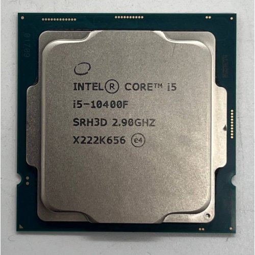 Купить Процессор Intel Core i5-10400F 2.9(4.3)GHz 12MB s1200 Tray (CM8070104282719) (Восстановлено продавцом, 728045) с проверкой совместимости: обзор, характеристики, цена в Киеве, Днепре, Одессе, Харькове, Украине | интернет-магазин TELEMART.UA фото