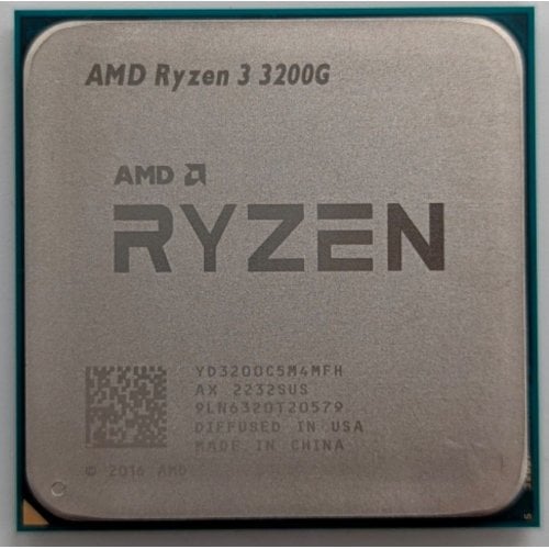 Процесор AMD Ryzen 3 3200G 3.6(4)GHz 4MB sAM4 Box (YD3200C5FHBOX) (Відновлено продавцем, 728084) купити з перевіркою сумісності: огляд, характеристики, ціна у Києві, Львові, Вінниці, Хмельницькому, Івано-Франківську, Україні | інтернет-магазин TELEMART.UA фото