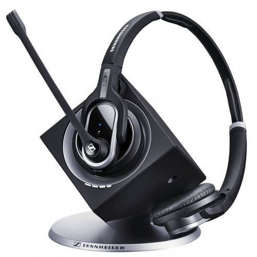 Купити Навушники Sennheiser DW PRO 2 (504308) Black - ціна в Києві, Львові, Вінниці, Хмельницькому, Франківську, Україні | інтернет-магазин TELEMART.UA фото