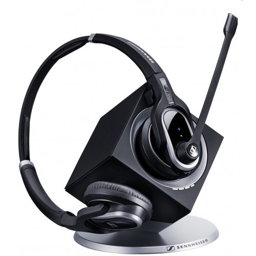 Купити Навушники Sennheiser DW PRO 2 USB ML (504474) Black - ціна в Києві, Львові, Вінниці, Хмельницькому, Франківську, Україні | інтернет-магазин TELEMART.UA фото
