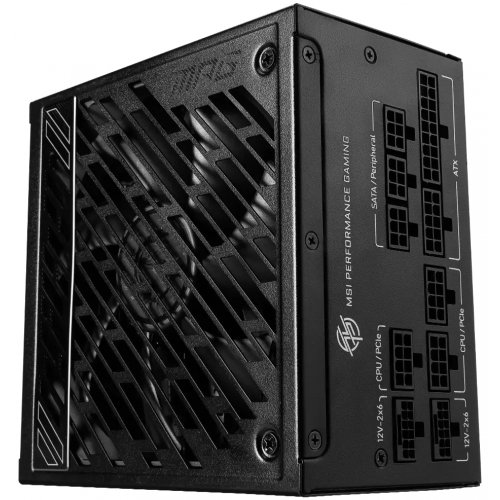 Блок живлення MSI MPG 850W PCIE5 (A850GS PCIE5) купити з перевіркою сумісності: огляд, характеристики, ціна у Києві, Львові, Вінниці, Хмельницькому, Івано-Франківську, Україні | інтернет-магазин TELEMART.UA фото