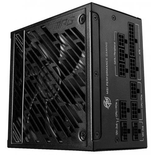 Блок живлення MSI MPG 1000W PCIE5 (A1000GS PCIE5) купити з перевіркою сумісності: огляд, характеристики, ціна у Києві, Львові, Вінниці, Хмельницькому, Івано-Франківську, Україні | інтернет-магазин TELEMART.UA фото