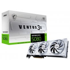 Відеокарта MSI GeForce RTX 5080 VENTUS 3X OC WHITE 16384MB (RTX 5080 16G VENTUS 3X OC WHITE)