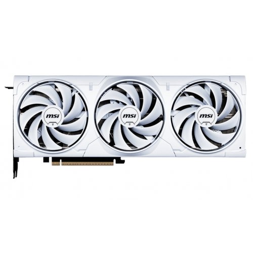 Відеокарта MSI GeForce RTX 5080 VENTUS 3X OC WHITE 16384MB (RTX 5080 16G VENTUS 3X OC WHITE) купити з перевіркою сумісності: огляд, характеристики, ціна у Києві, Львові, Вінниці, Хмельницькому, Івано-Франківську, Україні | інтернет-магазин TELEMART.UA фото