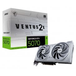 Видеокарта MSI GeForce RTX 5070 VENTUS 2X WHITE 12288MB (RTX 5070 12G VENTUS 2X WHITE)