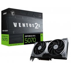 Видеокарта MSI GeForce RTX 5070 VENTUS 2X 12288MB (RTX 5070 12G VENTUS 2X)