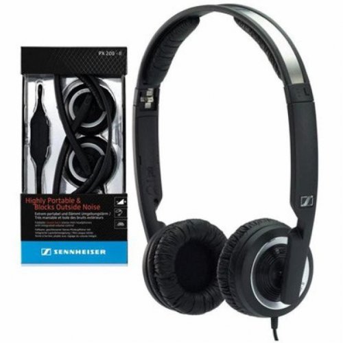 Наушники Sennheiser PX 200-II (502817) Black купить в Украине | Telemart фото