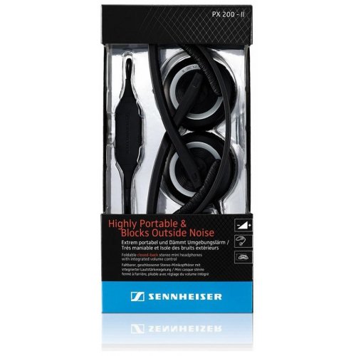 Наушники Sennheiser PX 200-II (502817) Black купить в Украине | Telemart фото