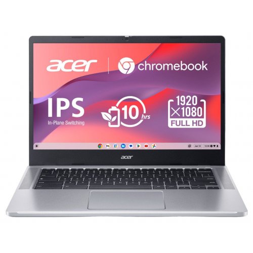 Купить Ноутбук Acer Chromebook CB314-3H (NX.KB4EU.001) Pure Silver - цена в Харькове, Киеве, Днепре, Одессе
в интернет-магазине Telemart фото