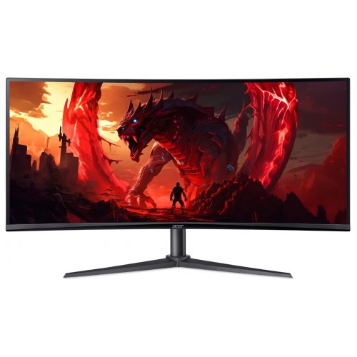 Купити Монітор Acer 34" XZ340CUHbiiphx (UM.CX0EE.H01) Black - ціна в Києві, Львові, Вінниці, Хмельницькому, Франківську, Україні | інтернет-магазин TELEMART.UA фото